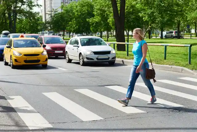 10. Pedestrians Get to Cross the Street!