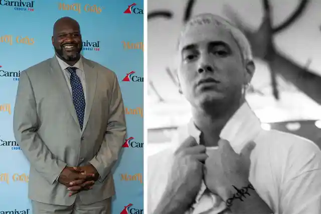 Shaquille O’Neal and Eminem