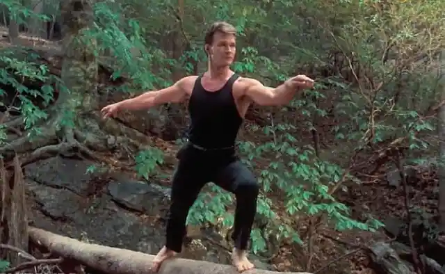 8. Swayze Did His Own Stunts