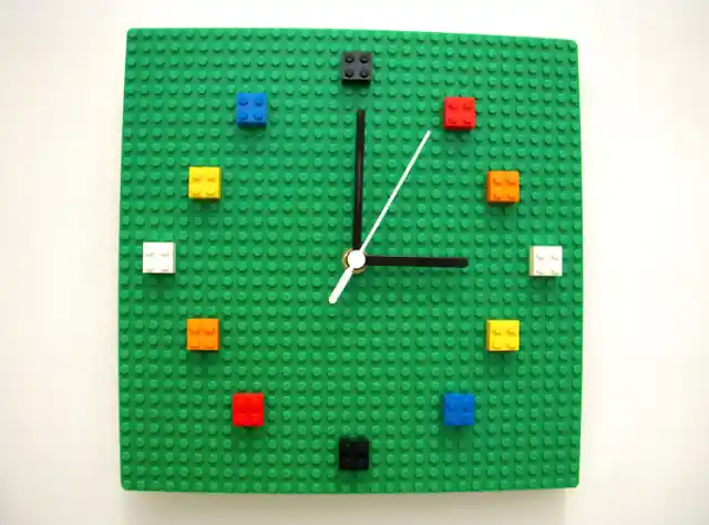 12. Lego Clock