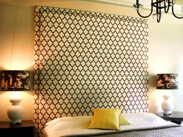 Statuesque And Dramatic Headboard