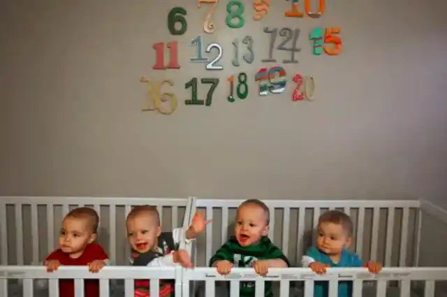 Four Healthy Babies