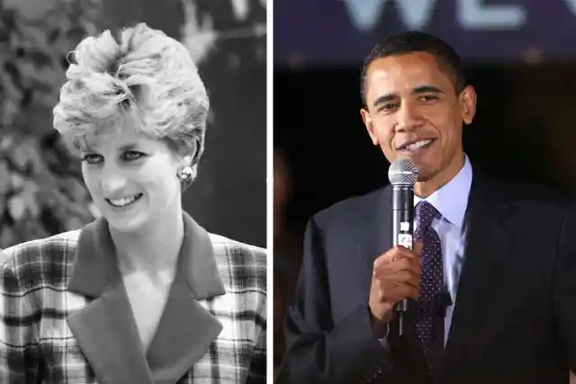 Princess Diana and Barack Obama