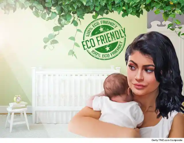 6. Kylie Jenner’s Eco-Friendly Baby Nursery