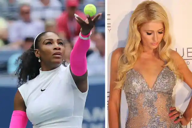 Serena Williams and Paris Hilton