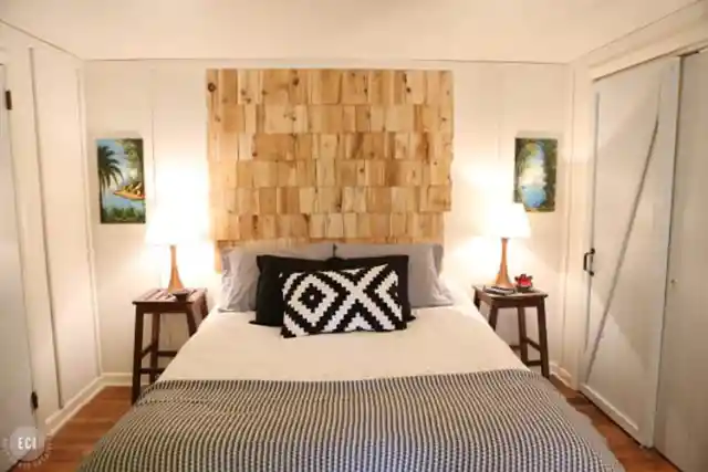 Cedar Shingle Headboard