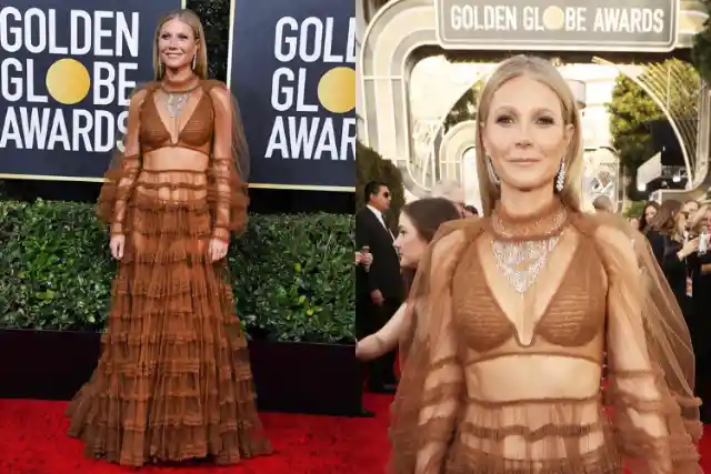 Gwyneth Paltrow in Fendi (2020 Golden Globes)