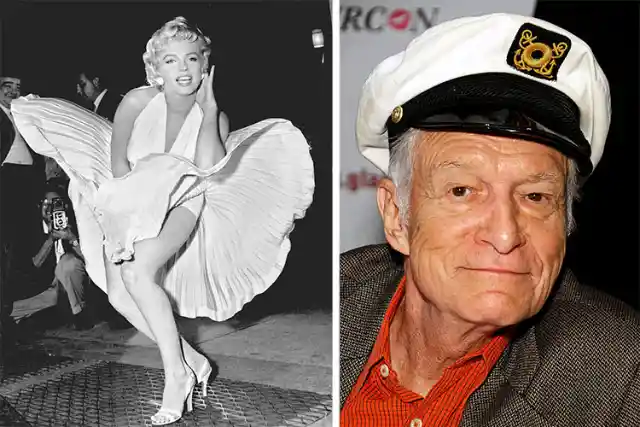 Marilyn Monroe and Hugh Hefner