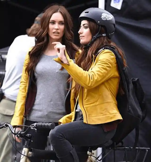 2. Megan Fox and Stacey Carino