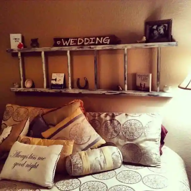 Ladder Turned Headboard