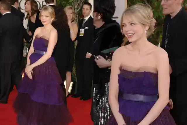 Michelle Williams in Givenchy (2006 Golden Globes)