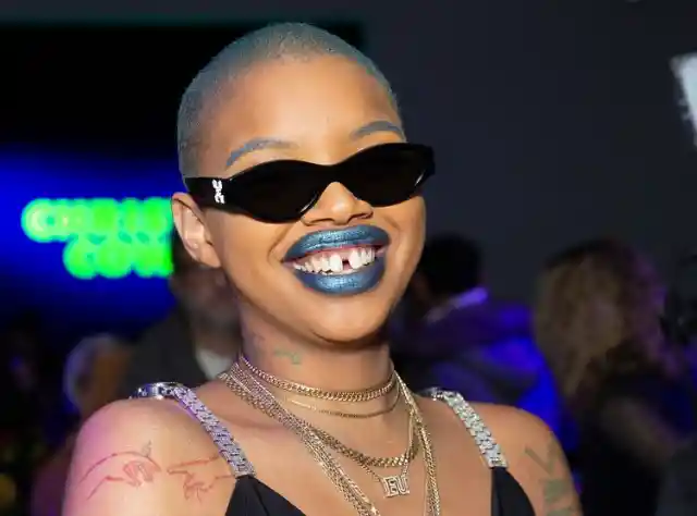 Slick Woods’ Shaved Head