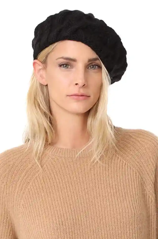 Dior’s Leather Berets