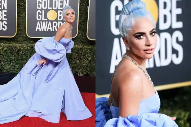 Lady Gaga in Valentino (2019 Golden Globes)