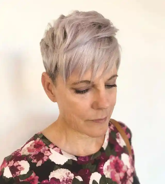 Short Pixie Cut with Nape Undercut