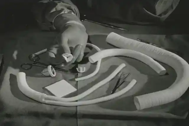 1957: Dog Receives Artificial Heart