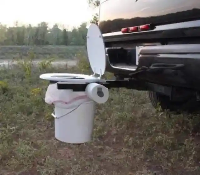 Porta-Potty on Wheels