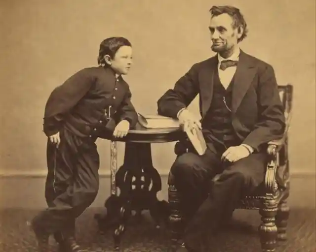 Abraham Lincoln & His Son