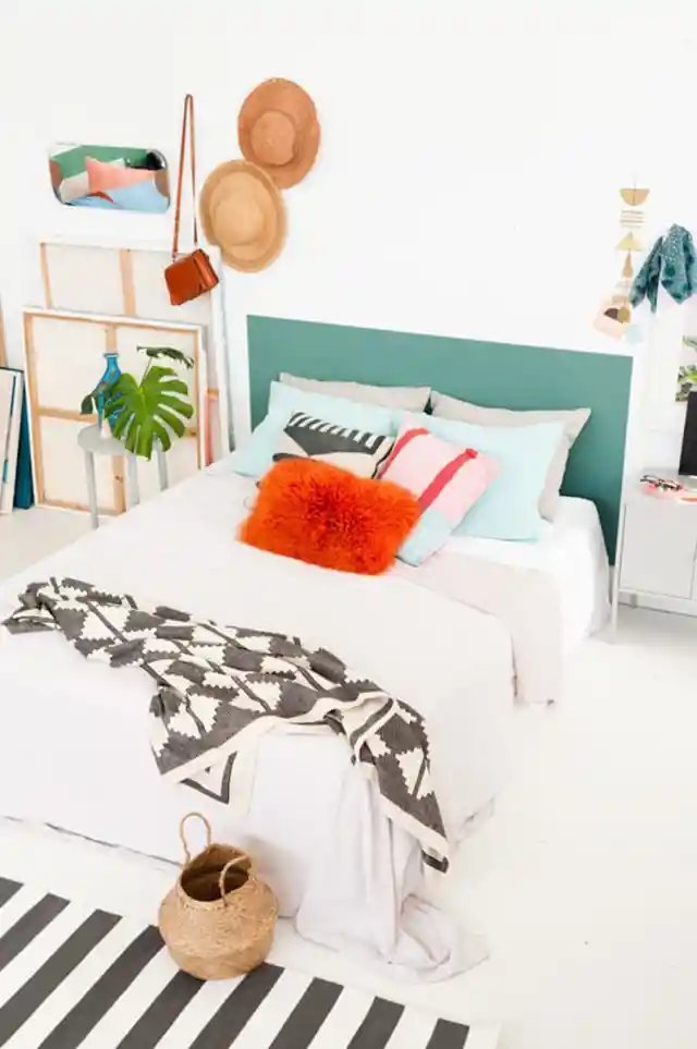 Faux Headboard