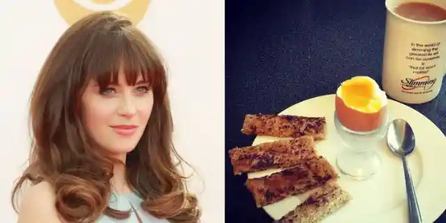 Zooey Deschanel – Allergic to Eggs, Dairy, and Gluten