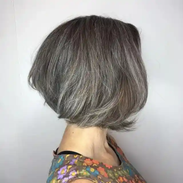 White Feathered Bob