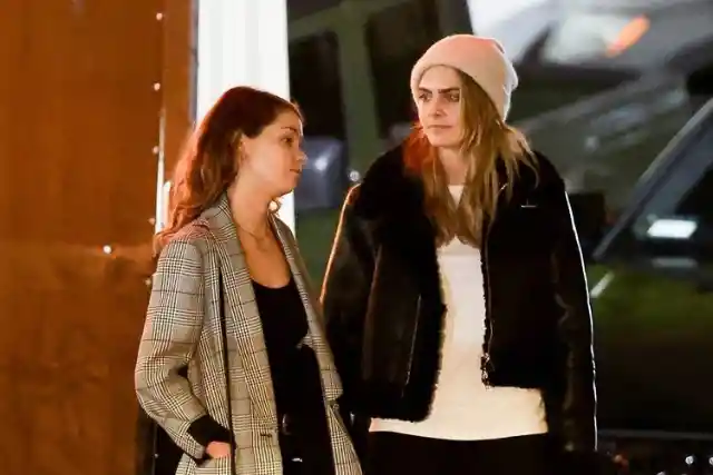 Cara Delevingne & Leah Mason