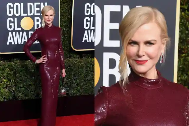 Nicole Kidman in Michael Kors Collection (2019 Golden Globes)