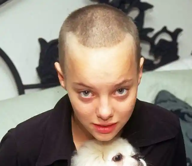 Katy Perry’s Shaved Head