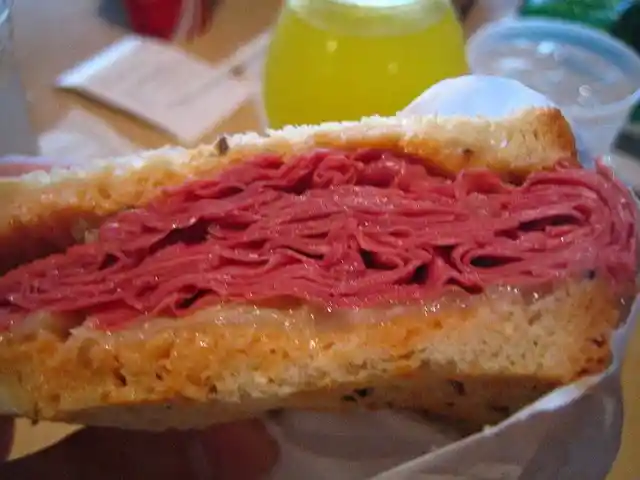 A Corned Beef Sandwich 