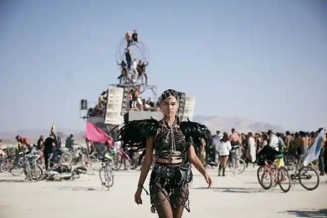 Never-Before-Seen Photos of the Burning Man Festival