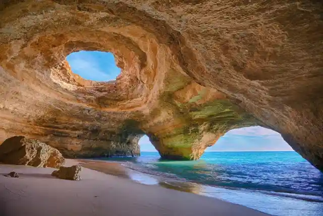 15. BENAGIL CAVE IN PORTUGAL