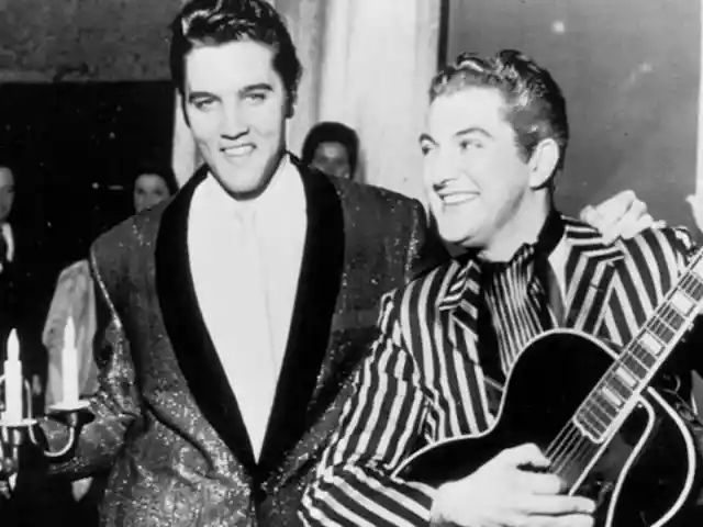 16. Elvis Presley and Liberace