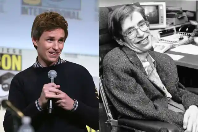 Eddie Redmayne As Stephen Hawking