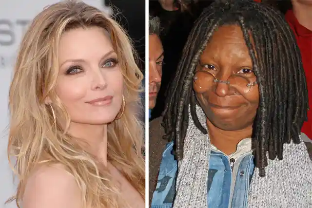 Michelle Pfeiffer and Whoopi Goldberg