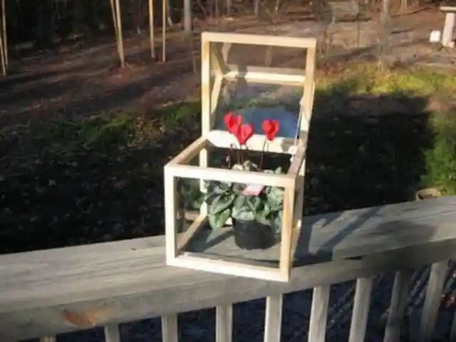 A Simple Countertop Greenhouse