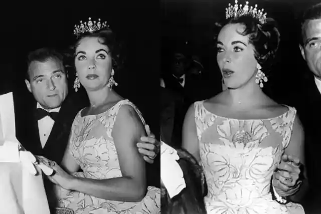 Elizabeth Taylor (1957 Golden Globes)