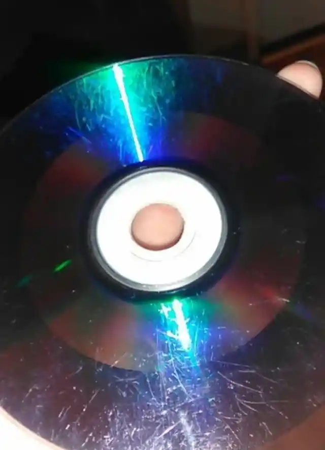 5. Scratched CDs