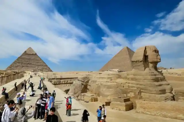 The Great Pyramids, Egypt – 14.7 Million Tourists Per Year