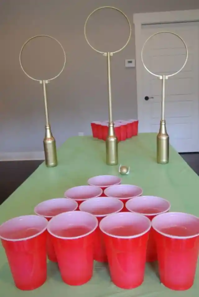 14. Quidditch Beer Pong