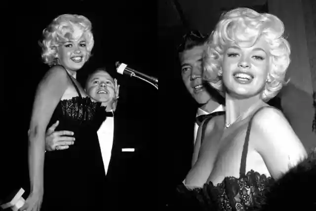 Jayne Mansfield (1958 Golden Globes)