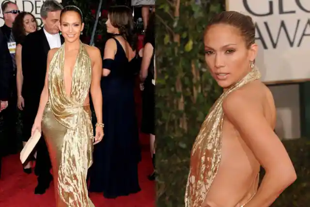 Jennifer Lopez in Marchesa (2009 Golden Globes)