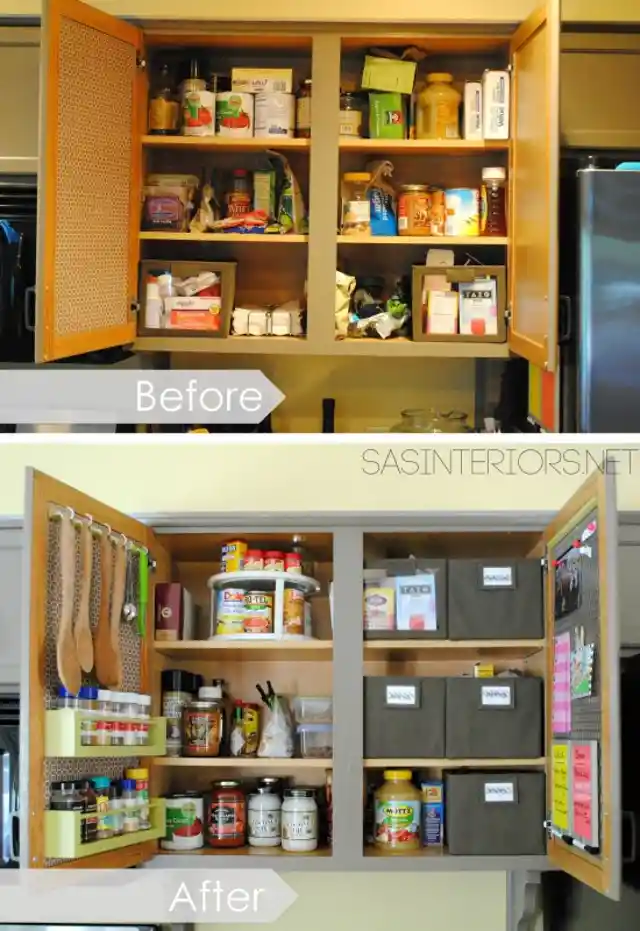 17. No Pantry? Use a Cabinet