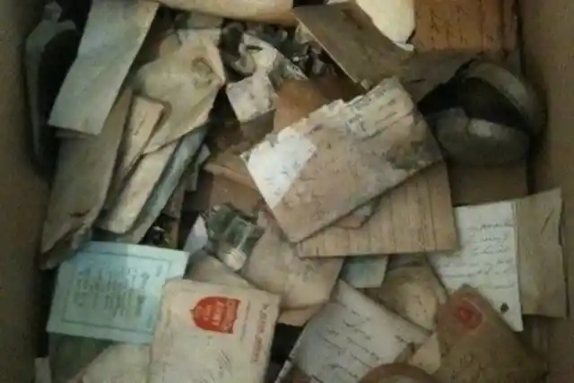 WWI Soldier’s Love Letters Hidden In Wall – Est. Value: Unknown