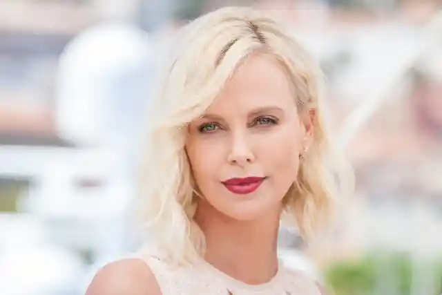 Charlize Theron’s Shaved Head