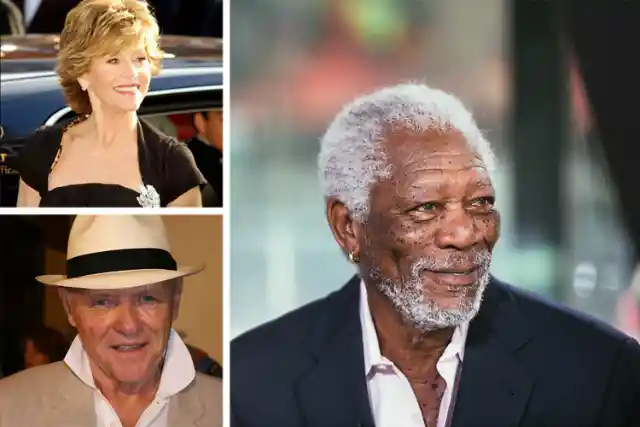 Anthony Hopkins, Morgan Freeman, and Jane Fonda