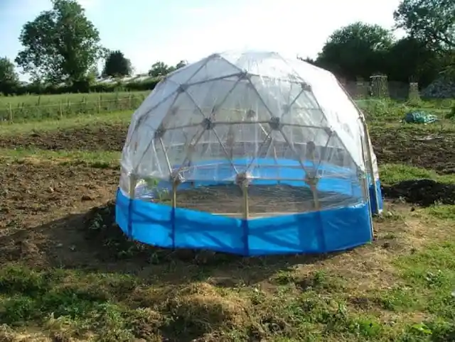 Geodesic Dome Greenhouse