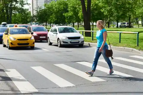 10. Pedestrians Get to Cross the Street!