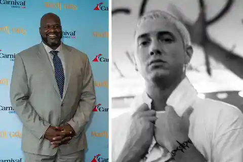 Shaquille O’Neal and Eminem