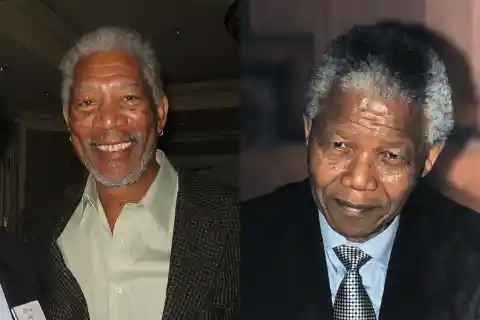 Morgan Freeman As Nelson Mandela