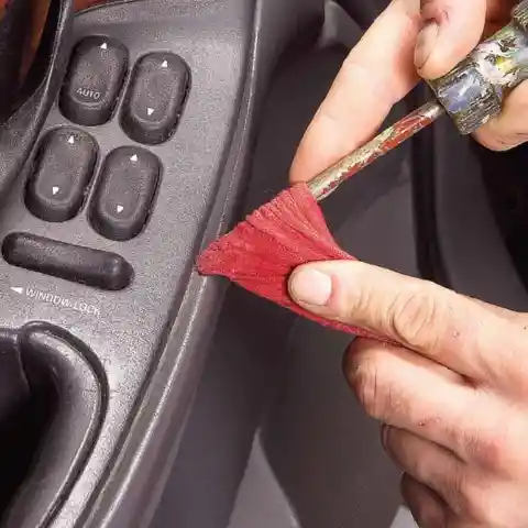  Clean Out Cup Holders Using An Old Sock